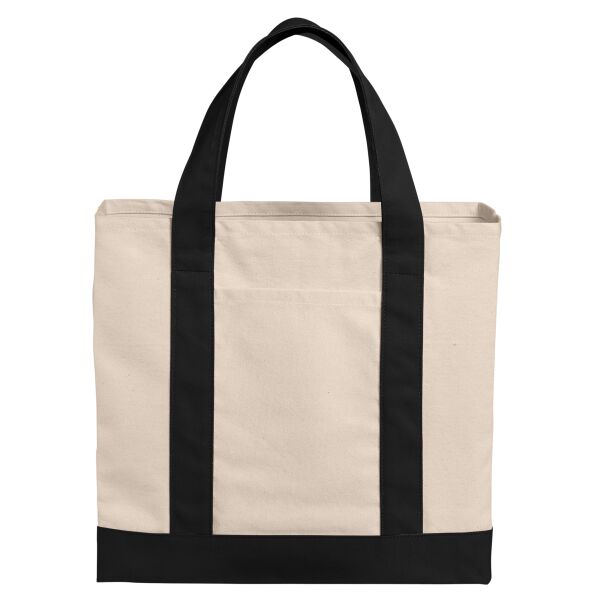 Cotton Canvas Two Tone Tote Thumbnail