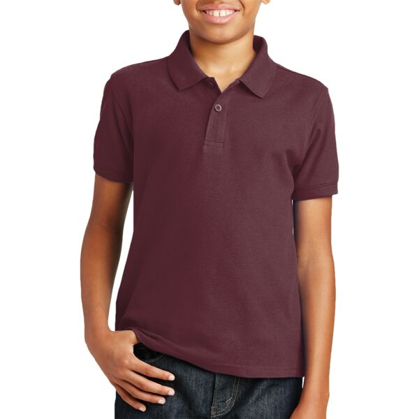 Youth Core Classic Pique Polo Thumbnail