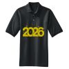 Heavyweight Cotton Pique Polo with Pocket Thumbnail