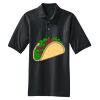Heavyweight Cotton Pique Polo with Pocket Thumbnail