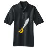 Heavyweight Cotton Pique Polo with Pocket Thumbnail