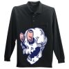 Long Sleeve Silk Touch Polo with Pocket Thumbnail