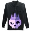 Long Sleeve Silk Touch Polo with Pocket Thumbnail