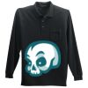 Long Sleeve Silk Touch Polo with Pocket Thumbnail