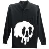 Long Sleeve Silk Touch Polo with Pocket Thumbnail