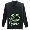 Long Sleeve Silk Touch Polo with Pocket Thumbnail
