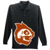 Long Sleeve Silk Touch Polo with Pocket Thumbnail