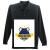 Long Sleeve Silk Touch Polo with Pocket Thumbnail