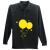 Long Sleeve Silk Touch Polo with Pocket Thumbnail