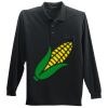 Long Sleeve Silk Touch Polo with Pocket Thumbnail