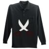 Long Sleeve Silk Touch Polo with Pocket Thumbnail