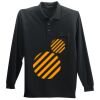 Long Sleeve Silk Touch Polo with Pocket Thumbnail