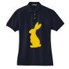 Women's Heavyweight Cotton Pique Polo Thumbnail