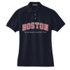 Women's Heavyweight Cotton Pique Polo Thumbnail