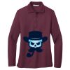 Women's Silk Touch Long Sleeve Polo Thumbnail