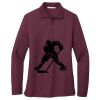 Women's Silk Touch Long Sleeve Polo Thumbnail