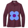 Women's Silk Touch Long Sleeve Polo Thumbnail