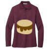 Women's Silk Touch Long Sleeve Polo Thumbnail