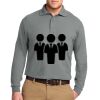 Silk Touch Long Sleeve Polo Thumbnail
