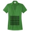 Women's Performance Fine Jacquard Polo Thumbnail