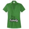 Women's Performance Fine Jacquard Polo Thumbnail