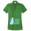 Women's Performance Fine Jacquard Polo Thumbnail