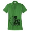 Women's Performance Fine Jacquard Polo Thumbnail