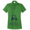 Women's Performance Fine Jacquard Polo Thumbnail