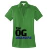 Women's Performance Fine Jacquard Polo Thumbnail