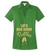 Women's Performance Fine Jacquard Polo Thumbnail