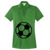 Women's Performance Fine Jacquard Polo Thumbnail