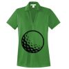 Women's Performance Fine Jacquard Polo Thumbnail