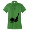 Women's Performance Fine Jacquard Polo Thumbnail