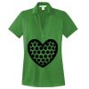 Women's Performance Fine Jacquard Polo Thumbnail