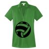 Women's Performance Fine Jacquard Polo Thumbnail