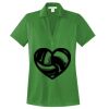Women's Performance Fine Jacquard Polo Thumbnail