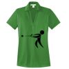 Women's Performance Fine Jacquard Polo Thumbnail