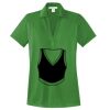Women's Performance Fine Jacquard Polo Thumbnail