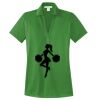 Women's Performance Fine Jacquard Polo Thumbnail