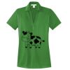 Women's Performance Fine Jacquard Polo Thumbnail