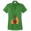 Women's Performance Fine Jacquard Polo Thumbnail