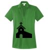 Women's Performance Fine Jacquard Polo Thumbnail