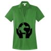 Women's Performance Fine Jacquard Polo Thumbnail