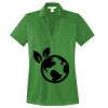 Women's Performance Fine Jacquard Polo Thumbnail
