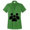 Women's Performance Fine Jacquard Polo Thumbnail