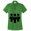 Women's Performance Fine Jacquard Polo Thumbnail
