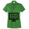 Women's Performance Fine Jacquard Polo Thumbnail