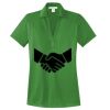 Women's Performance Fine Jacquard Polo Thumbnail