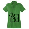 Women's Performance Fine Jacquard Polo Thumbnail
