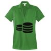 Women's Performance Fine Jacquard Polo Thumbnail
